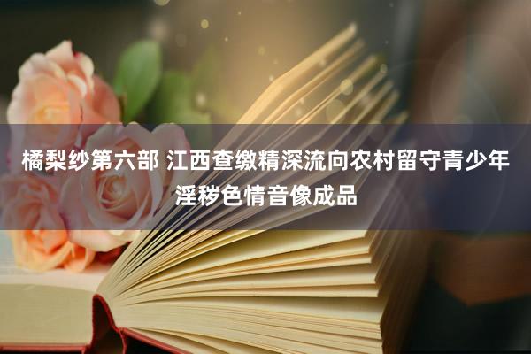 橘梨纱第六部 江西查缴精深流向农村留守青少年淫秽色情音像成品