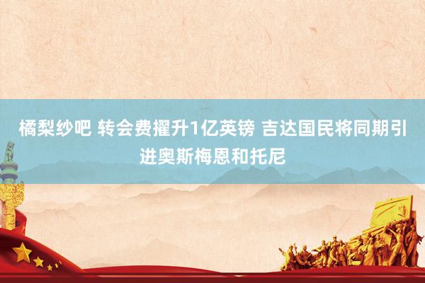 橘梨纱吧 转会费擢升1亿英镑 吉达国民将同期引进奥斯梅恩和托尼
